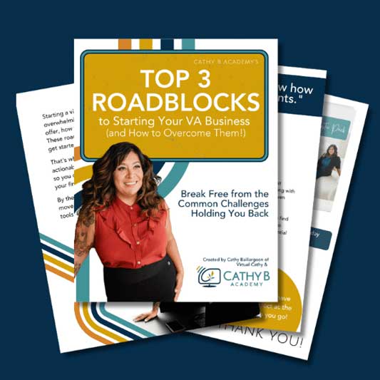 Top 3 Roadblocks to Starting Your VA Business (And How to Overcome Them!)