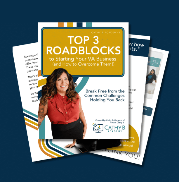 Top 3 Roadblocks to Starting Your VA Business (And How to Overcome Them!)